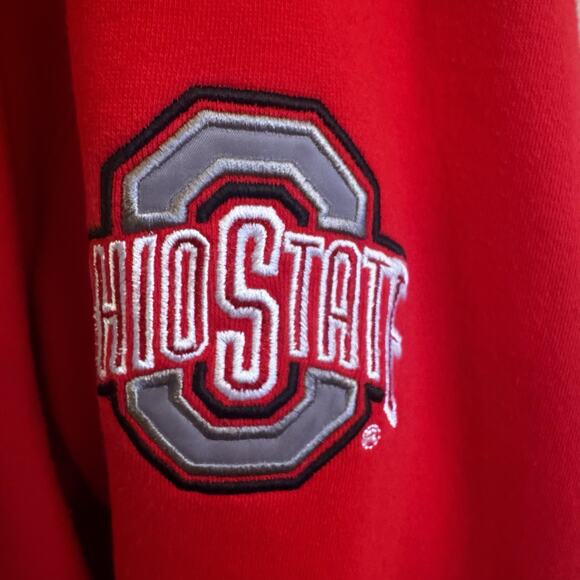 Champion Ohio State Buckeyes Jacket Mens XXL Full Zip Embroidered Brutus Vintage - Picture 8 of 13